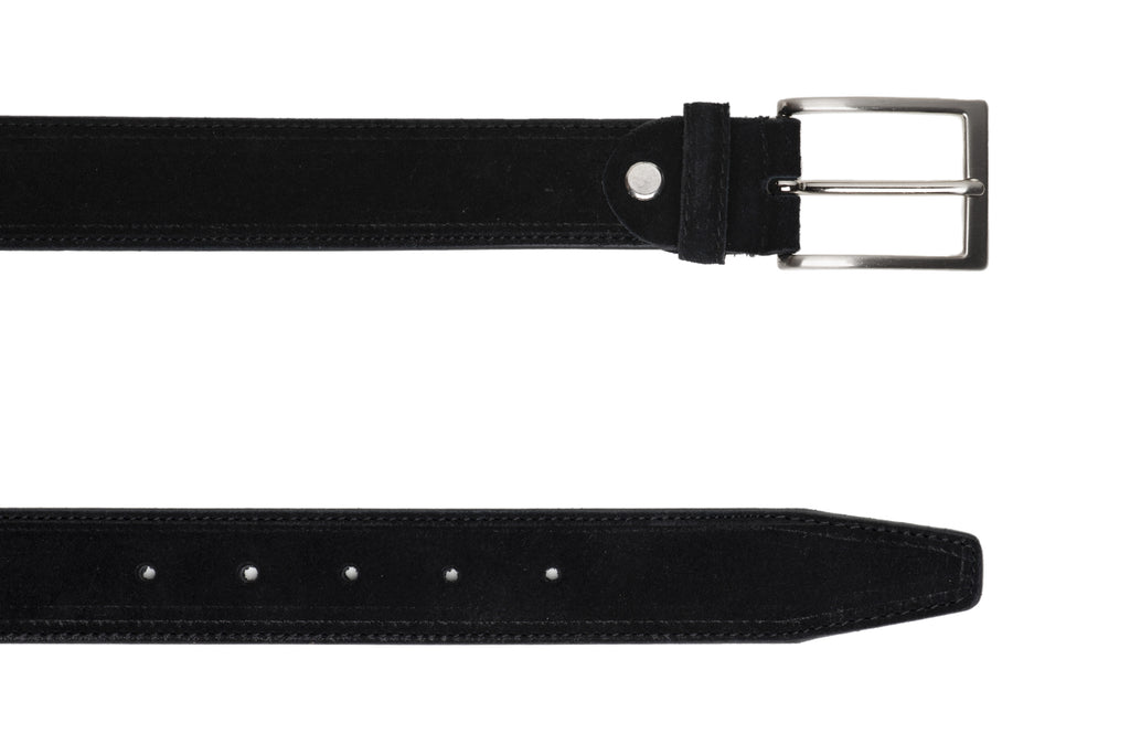 Black Suede Belt - BAZOOKA 