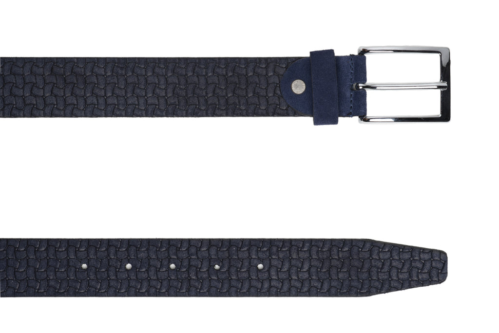 Blue Braided Belt - BAZOOKA 